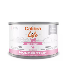 CALIBRA Cat Life Kitten Chicken 200g