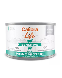 CALIBRA Cat Life Sensitive Lamb 200 g