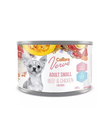 CALIBRA Dog Verve GF Adult Small Beef&Chicken 200 g