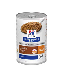 HILL'S Prescription Diet Canine k/d Kidney Care 350g karma mokra dla psów wspomagająca pracę nerek