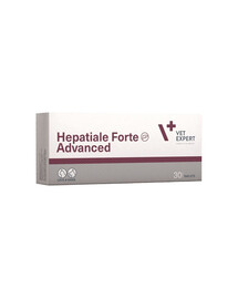 VET EXPERT Hepatiale Forte Advanced prípravok pre psy a mačky podporujúce funkciu pečene 30 tabliet
