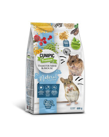 CUNIPIC Premium Hamster mini Mouse 600g karma dla chomików mini i myszy