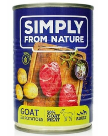 SIMPLY FROM NATURE Koza so zemiakmi  5 x 400 g + 400 g ZADARMO