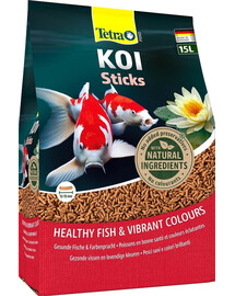 TETRA Pond KOI Sticks 15 L Pokarm dla karpii KOI w oczku wodnym