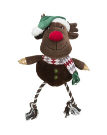 TRIXIE Renifer zabawka dla psa z dźwiękiem 49cm