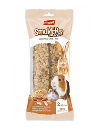 VITAPOL Smakers orzechowy dla gryzoni i królika folia 90 g