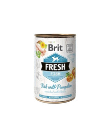 BRIT fresh fish with pumpkin ryba s tekvicou 400 g