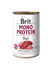 BRIT Mono Protein Beef 12x400 g monoproteínové hovädzie krmivo