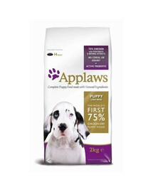 APPLAWS Dog Puppy Large Breed Chicken 15 kg + Taste Toppers kuracie mäso vo vývare 36x156 g ZADARMO