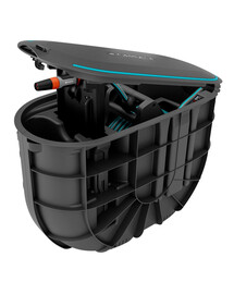 GARDENA Bęben na wąż podziemny RollUp M z wężem 20 m