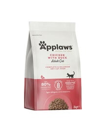 APPLAWS Cat Adult Chicken & Duck 2 kg krmiva pre dospelé mačky