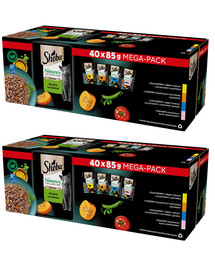SHEBA Nature’s Collection kompletné krmivo v omáčke pre dospelé mačky 80x85 g