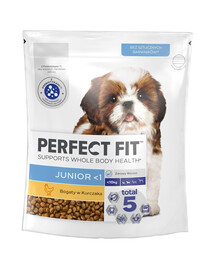 Perfect Fit Junior Rich in Chicken XS/S 825 g granule pre šteňatá 825 g