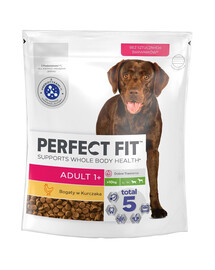 Perfect Fit Adult 1+ Rich in Chicken M/L 825 g granule pre dospelých psov stredných a veľkých plemien 825 g