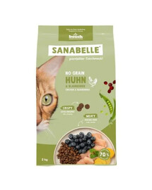 SANABELLE No Grain Kurczak 2 kg bezzbożowa karma dla kotów