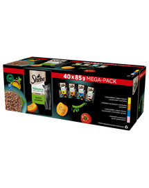 SHEBA Nature’s Collection kompletné krmivo v omáčke pre dospelé mačky 40x85 g