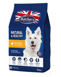 BUTCHER'S Natural&Healthy krmivo pro psy s kuřecím masem 10 kg