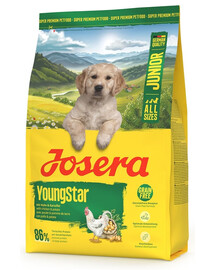 JOSERA YoungStar 3kg bezzbożowa karma dla szczeniąt