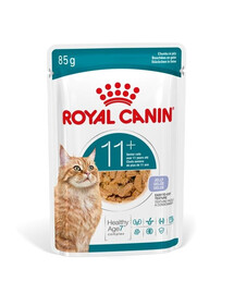 ROYAL CANIN Ageing 11+ Jelly 12x85 g kawałki w galaretce dla kotów dojrzałych po 11 roku życia
