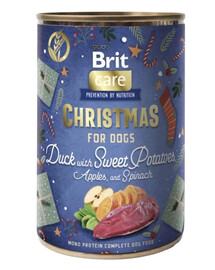BRIT Care Dog Christmas Mono Protein Duck 400g monobielkovinová strava s kačicou pre psov