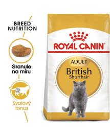 ROYAL CANIN British Shorthair krmivo pre dospelých Britské krátkosrsté mačky 12x400 g
