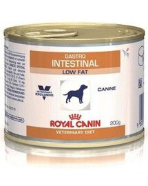 Royal Canin Dog Gastro Intestinal Low Fat Canine 200g - vlhké krmivo pre psov so zníženým obsahom tuku a ochoreniami tráviaceho traktu 200g