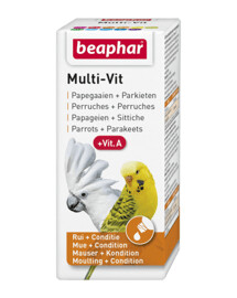 Beaphar Multi-Vit pre papagáje vitamínový prípravok pre papagáje 20ml
