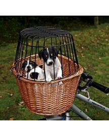 TRIXIE Prútený kôš na bicykel