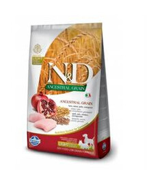 Farmina N & D Low Grain Dog Light Medium & Maxi Chicken & Pomeg 12 kg