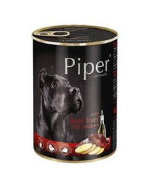 DOLINA NOTECI PIPER pre dospelých psov s hovädzou pečeňou a zemiakmi 400 g