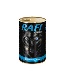 Rafi Classic psie konzervy s jahňacinou 1240 g