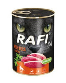 Rafi Konzervy pre mačky s kačacím mäsom 400 g