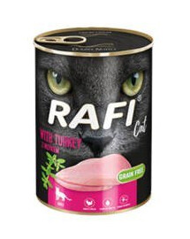 Rafi mačacia paštéta s morkou, konzerva pre mačky, 400 g