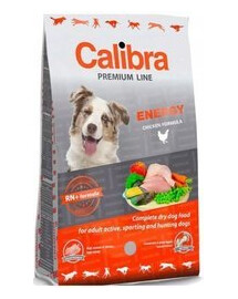 CALIBRA Dog Premium Line Energy 12 kg krmivo pre psov