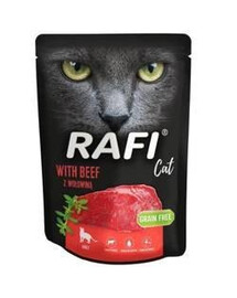 Rafi paštéta s hovädzím mäsom pre dospelé mačky 300 g