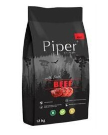 Piper s hovädzím mäsom granule pre dospelých psov všetkých plemien 12 kg