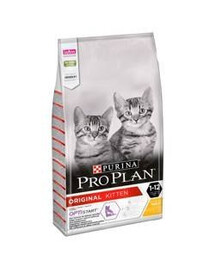Purina Pro Plan Original Chicken 10 kg - suché krmivo pre mačiatka