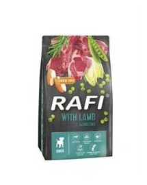 Rafi Junior granule pre psov s jahňacím mäsom 10 kg granule pre dospelých psov