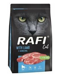 Rafi Cat s jahňacím 7 kg - granule pre dospelé mačky