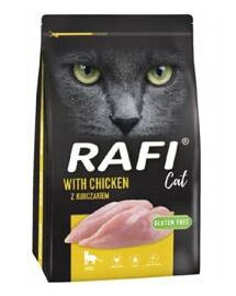 Rafi Cat s kuracím mäsom 7 kg - granule pre dospelé mačky