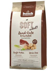 Bosch PetFood Bosch Soft Duck and Potatoes Dry with Sensitive Stomachs 12,5kg