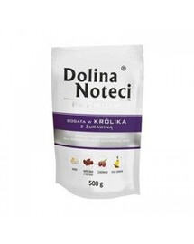 DOLINA NOTECI Premium bohatá na králika s brusnicami 10 x 500 g