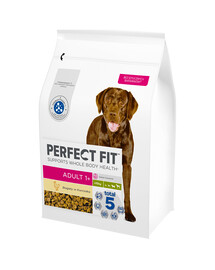 Perfect Fit Natural Vitality adult 1+ s hovädzím a kuracím mäsom 650g pre mačky