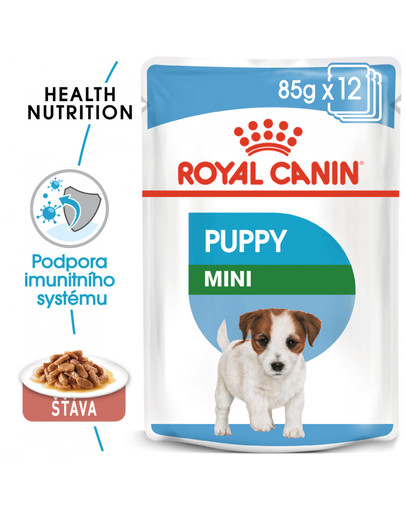 ROYAL CANIN Mini Puppy 85 g x12 kapsička pro malá štěňata