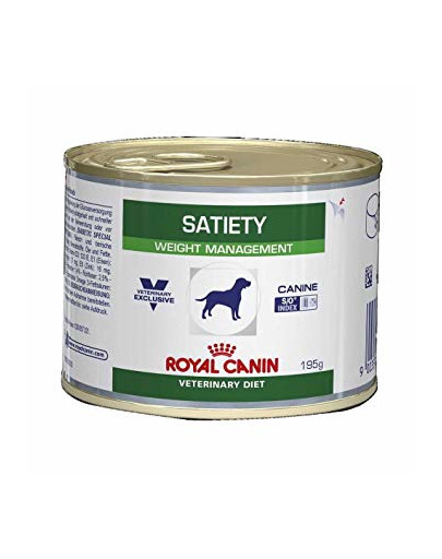 ROYAL CANIN Veterinary Health Nutrition Dog Satiety konzerva 195g