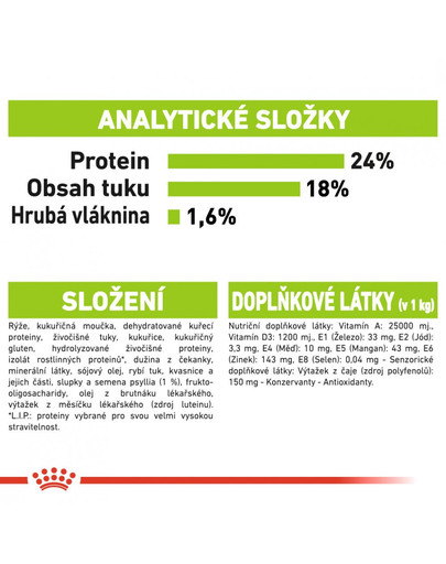 ROYAL CANIN X-Small Adult 8+ 500g  granule pro stárnoucí trpasličí psy
