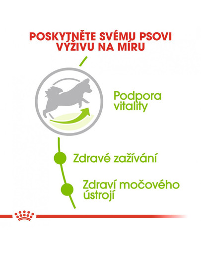 ROYAL CANIN X-Small Adult 8+ 500g  granule pro stárnoucí trpasličí psy