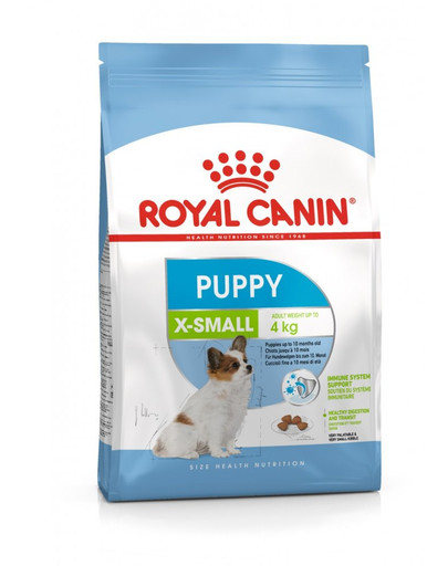 ROYAL CANIN X-Small puppy 500g granule pre miniatúrne šteňatá