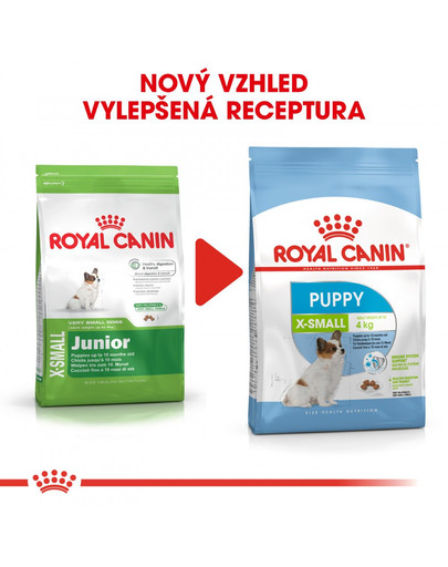 ROYAL CANIN X-Small Puppy 1,5 kg granúl pre trpasličie šteňatá