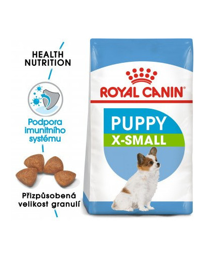 ROYAL CANIN X-Small Puppy 1,5 kg granúl pre trpasličie šteňatá